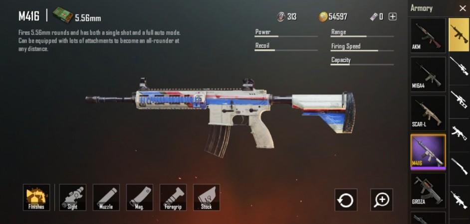 PUBG Mobile best guns: M146 (5.56mm) AR with limited sticker PUBG Mobile best guns: M146 (5.56mm) AR with limited sticker