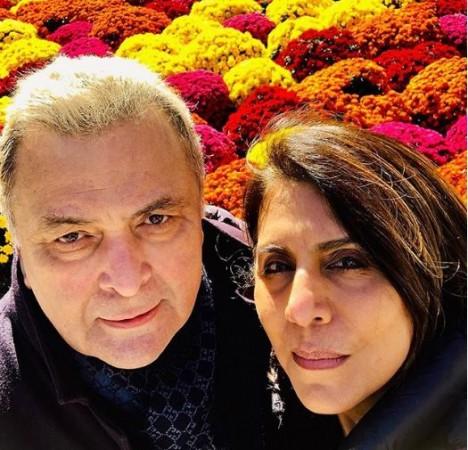 Rishi Kapoor's wife Neetu Kapoor hints at actor battling cancer. Rishi Kapoor's wife Neetu Kapoor hints at actor battling cancer