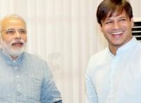Vivek Oberoi with Narendra Modi