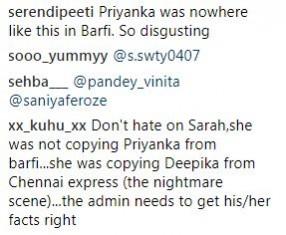Sara Ali Khan slammed
