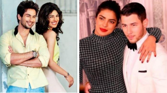 Priyanka Chopra, Shahid Kapoor, Nick Jonas