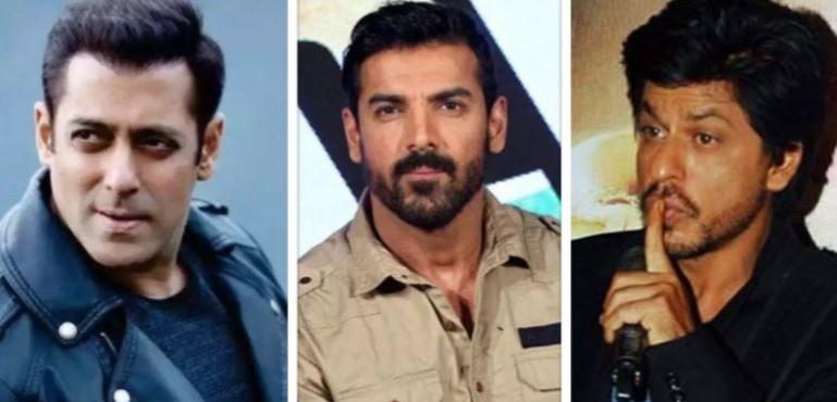 Salman Khan, John Abraham, Shah Rukh Khan