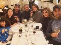 Alia Bhatt, Ranbir Kapoor, Rishi Kapoor, Neetu Kapoor, Riddhima Kapoor Sahni, Samara, Bharat