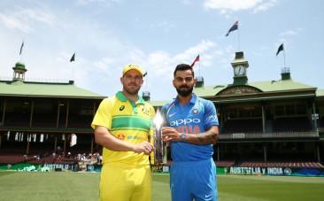 Virat Kolhi Aaron Finch India cricket team
