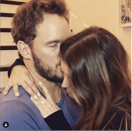Chris Pratt and Kathrine Schwarzenegger Chris Pratt and Kathrine Schwarzenegger