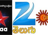 Star Maa, Gemini TV, Zee Telugu