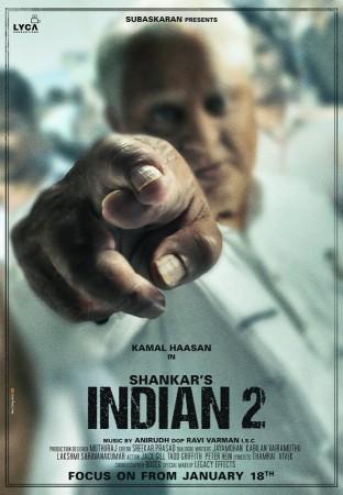 Kamal Haasan in Indian 2. Indian 2 First Look