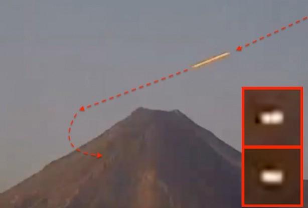UFO Mexico Volcano