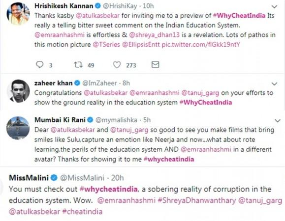 Why Cheat India early reviews are out Why Cheat India, Cheat India