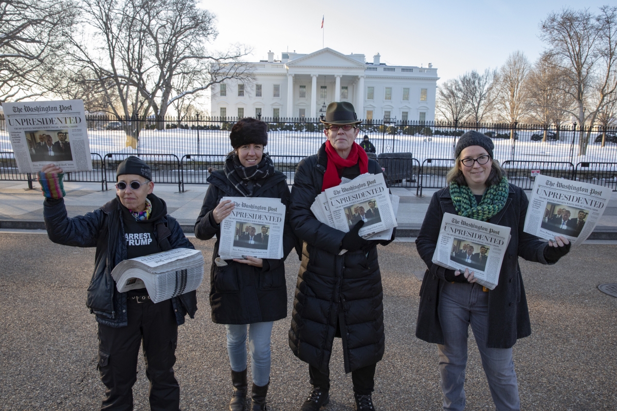 Fake Copies Of Washington Post Circulated In DC, Headline Reads 'Trump ...