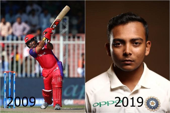 Virender Sehwag Prithvi Shaw