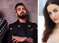 Hardik Pandya, KL Rahul, Elli Avram