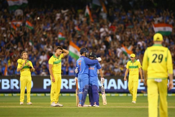MS Dhoni and Kedar Jadhav MS Dhoni Indian Cricket team