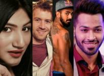 Mahika Sharma, Danny D, KL Rahul and Hardik Pandya
