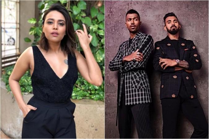 Swara Bhasker, Hardik Pandya, KL Rahul Swara Bhasker, Hardik Pandya, KL Rahul