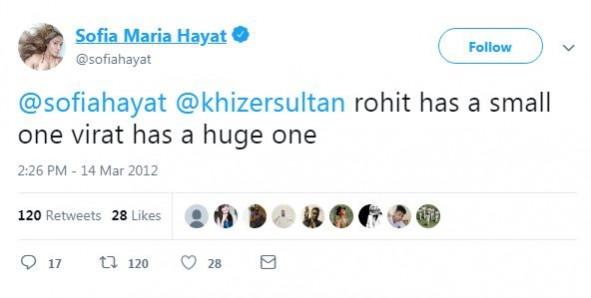 Sofia Hayat old tweets