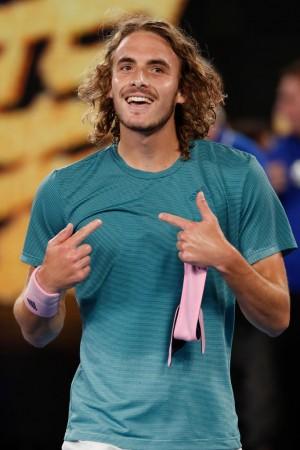Tsitsipas could not believe he had defeated Roger Federer. Stefanos Tsitsipas