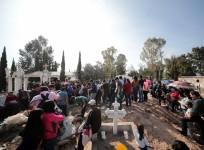 Relatives of Victims of a Pemex' Pipeline Explosion Hold a Vigil