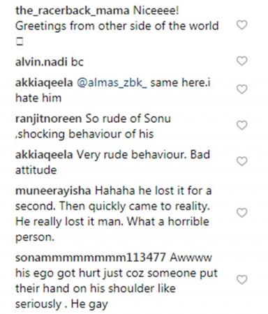 Sonu Nigam gets trolled by Instagram users for twisting man's arm who was trying to click a selfie Sonu Nigam gets trolled by Instagram users for twisting man's arm who was trying to click a selfie