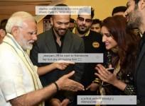 Narendra Modi, Parineeti Chopra