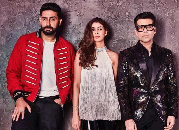 Abhishek Bachchan, Shweta Bachchan, Karan Johar Abhishek Bachchan, Shweta Bachchan, Karan Johar