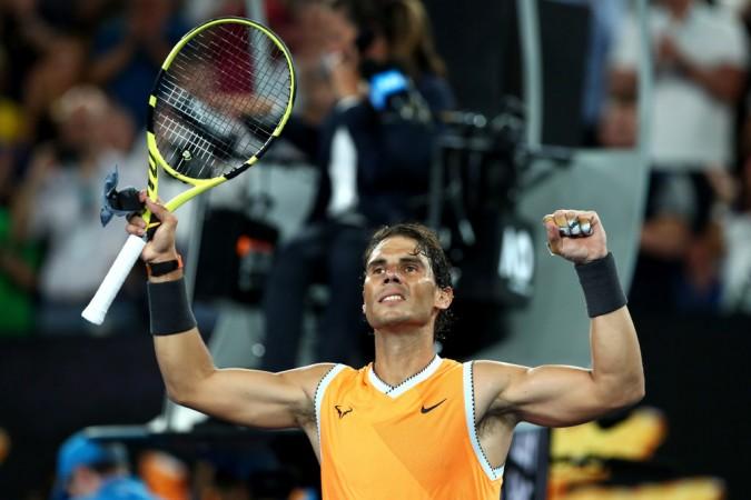 Nadal has won 97 per cent of his first serve points. Rafael Nadal