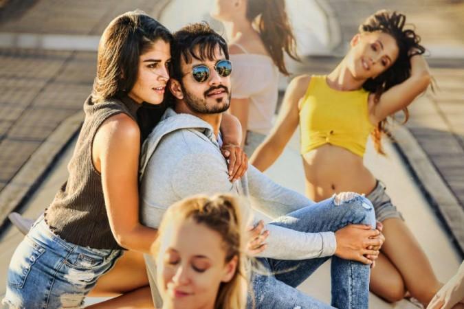 Izabelle Leite with Akhil Akkineni in Mr Majnu Izabelle Leite with Akhil Akkineni in Mr Majnu