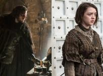 Jon Snow Arya Stark meeting