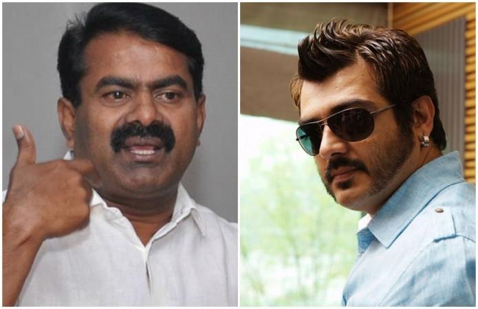 Seeman has slammed Thala Ajith. Seeman vs Ajith