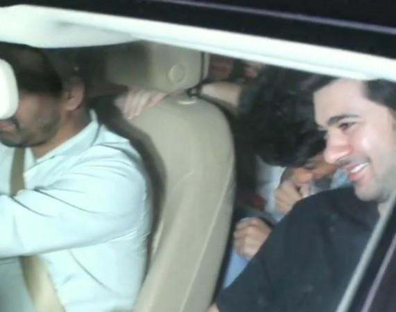 Sunny Deol son elder Karan Deol with friends Karan Deol, Sunny Deol son