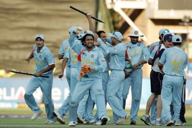 India won the inaugural edition of the T20 World Cup. MS Dhoni Indian Cricket team