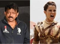 Ram Gopal Varma and Kangana Ranaut in Manikarnika