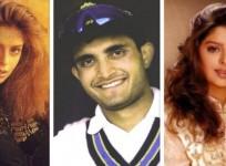 Nagma and Sourav Ganguly