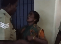 Bengaluru police assaults woman