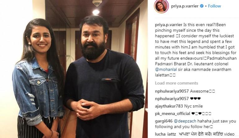 Priya Prakash varrier