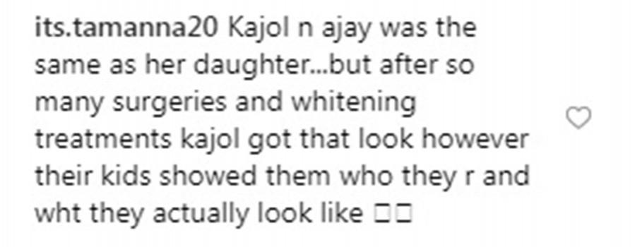 Nysa Devgn falls prey to racist comments Nysa Devgn falls prey to racist comments