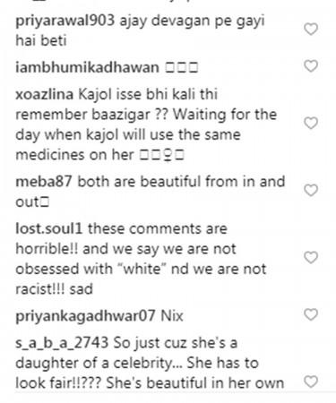 Nysa Devgn falls prey to racist comments Nysa Devgn falls prey to racist comments