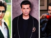 Shah Rukh Khan, Karan Johar, Salman Khan