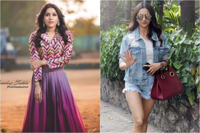 Rashmi Gautam and Rakul Preet Singh Rashmi Gautam and Rakul Preet Singh