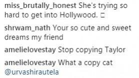 Urvashi Rautela trolled for copying Taylor Swift