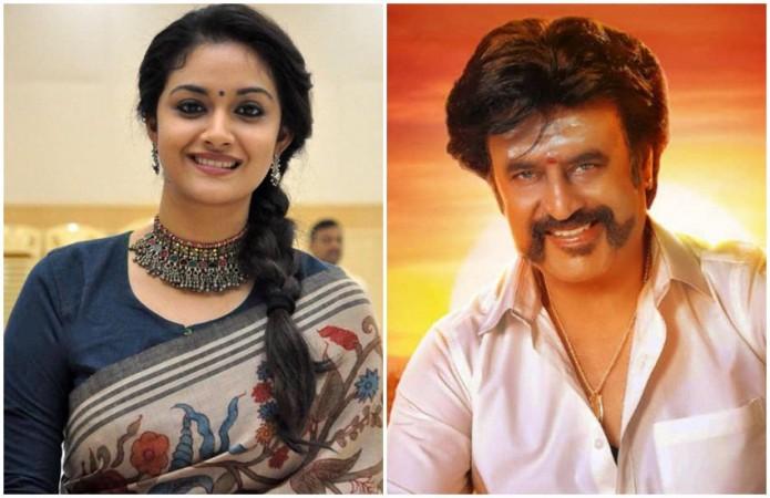 Keerthy Suresh teams up with Rajinikanth. Rajinikanth to romance Keerthy Suresh
