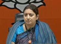 Union Textiles Minister Smriti Irani