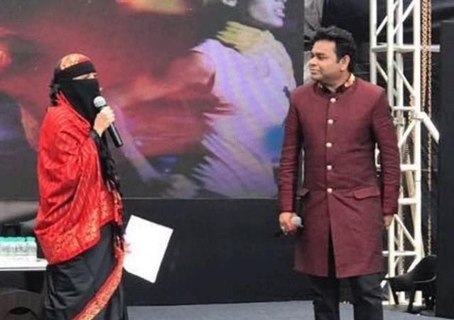 old pic of AR Rahman with Khatija AR Rahman accused of imposing niqab on daughter Khatija; both hit back at trolls