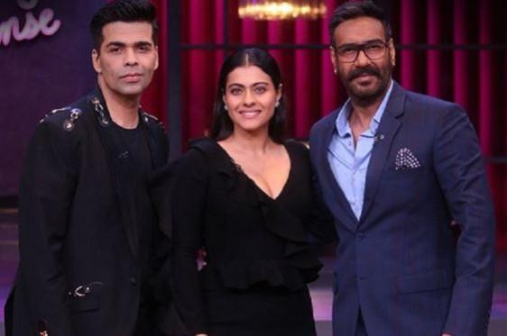 Karan Johar, Kajol, Ajay Devgn