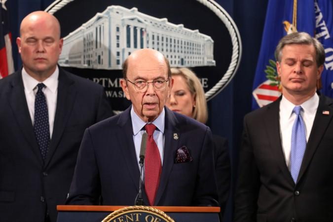 U. S Commerce Secretary Wilbur Ross Wilbur Ross