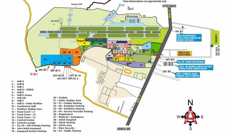 Aero India 2019, entry gate