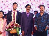 Shankar at Manobala's Son Harish's Wedding
