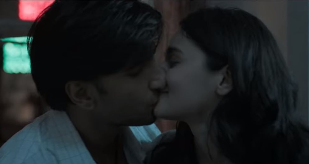 A 13-seconds-long kissing scene between Ranveer Singh and Alia Bhatt in Gul...
