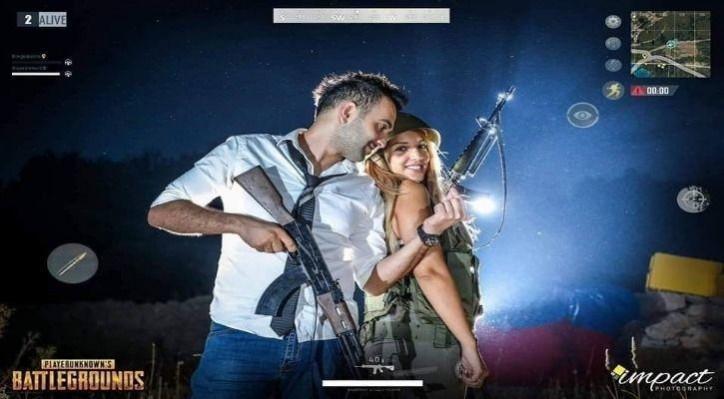 PUBG pre-wedding shoot PUBG pre-wedding shoot