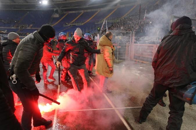 Valentine's Day tough love: Three fans stabbed in Rome ...